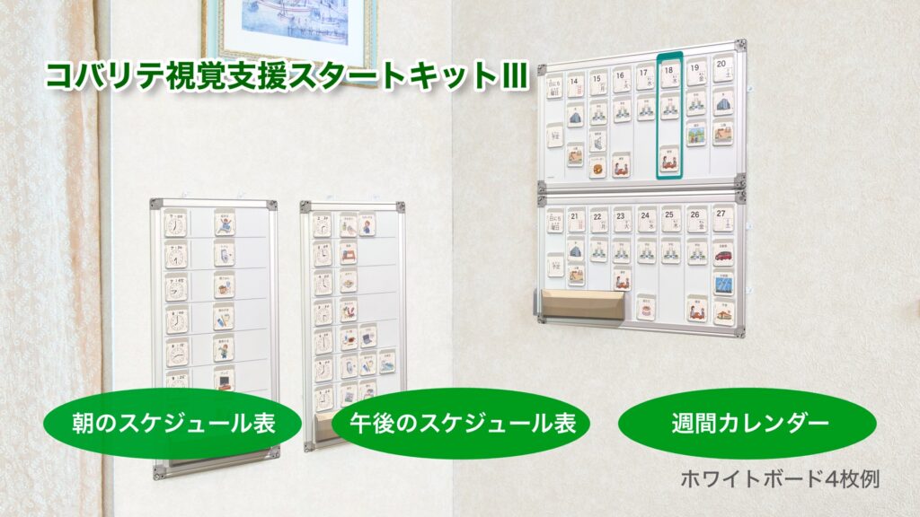 コバリテ視覚支援スタートキットⅢ